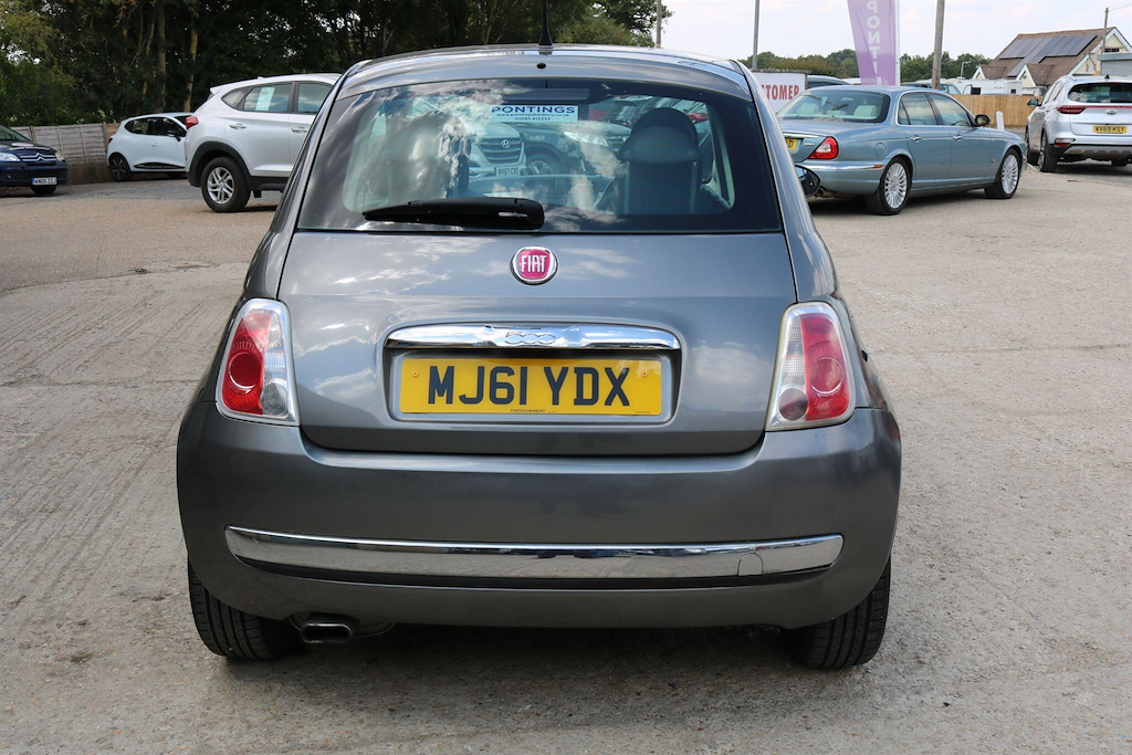 Fiat 500 Blue #8