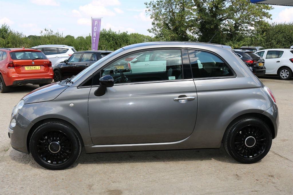 Fiat 500 Blue #12
