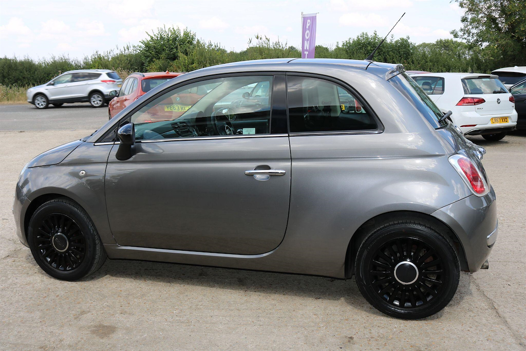Fiat 500 Blue #11