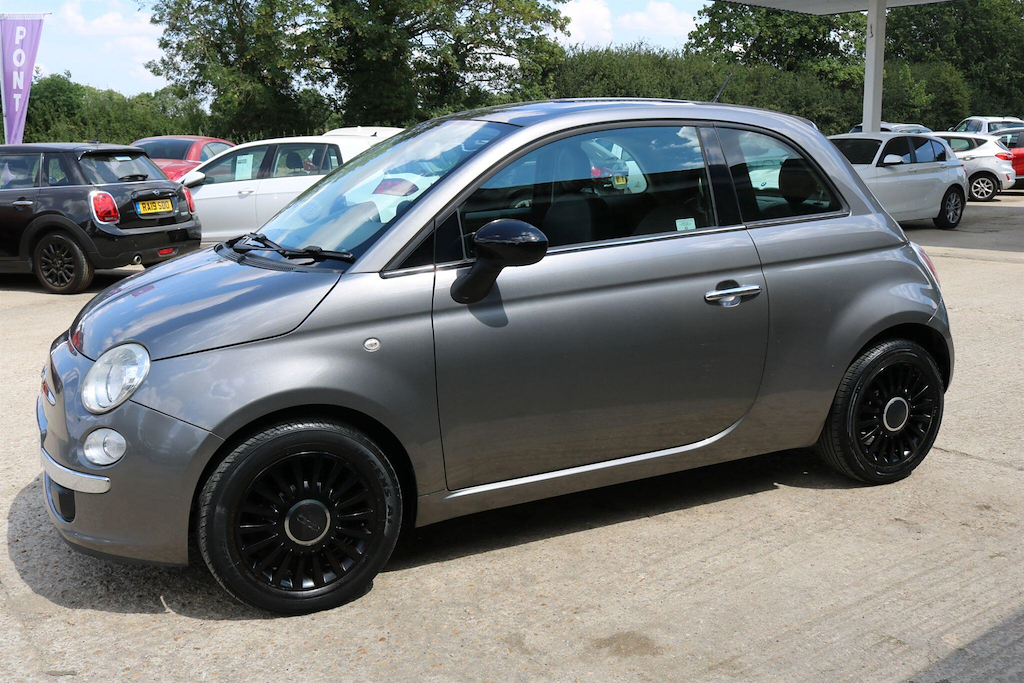 Fiat 500 Blue #13