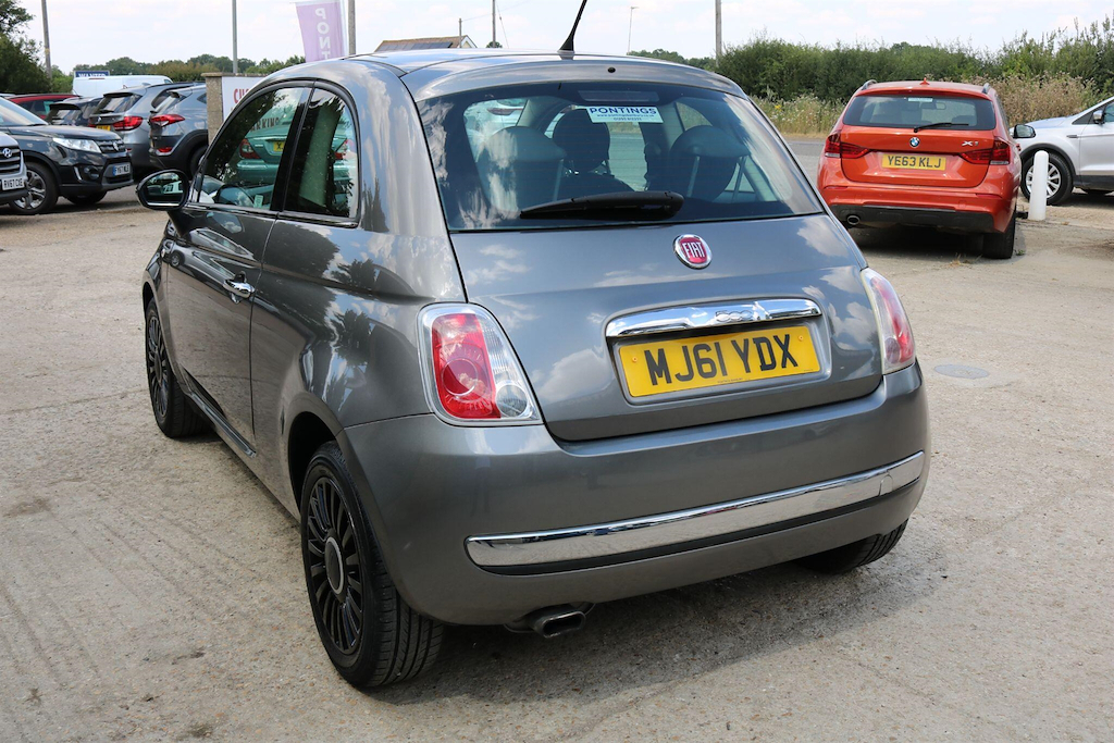 Fiat 500 Blue #9