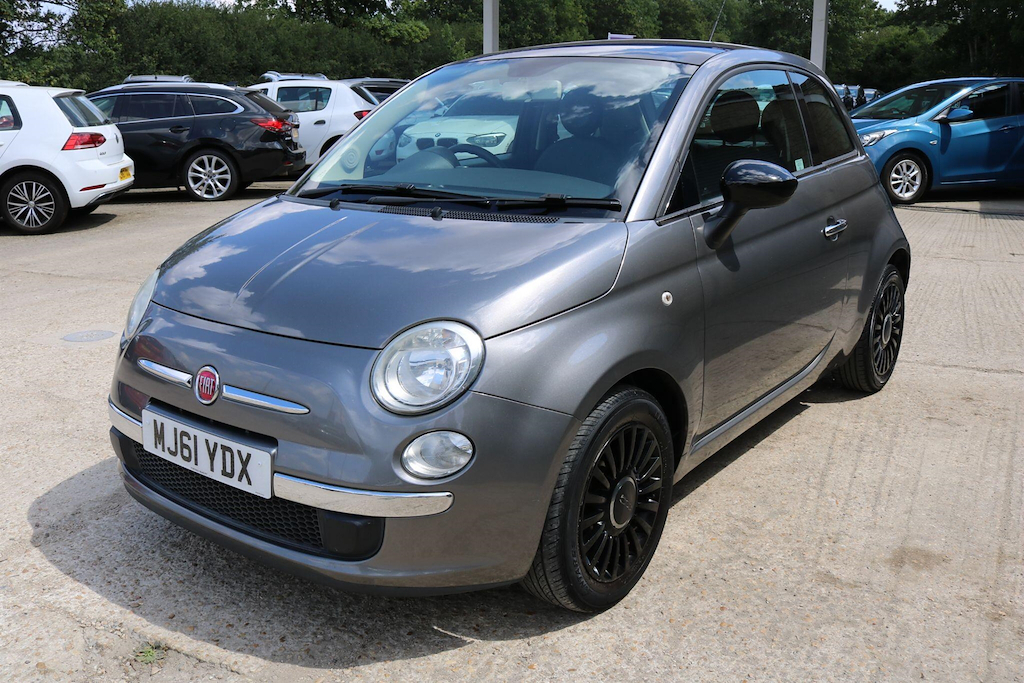 Fiat 500 Blue #15