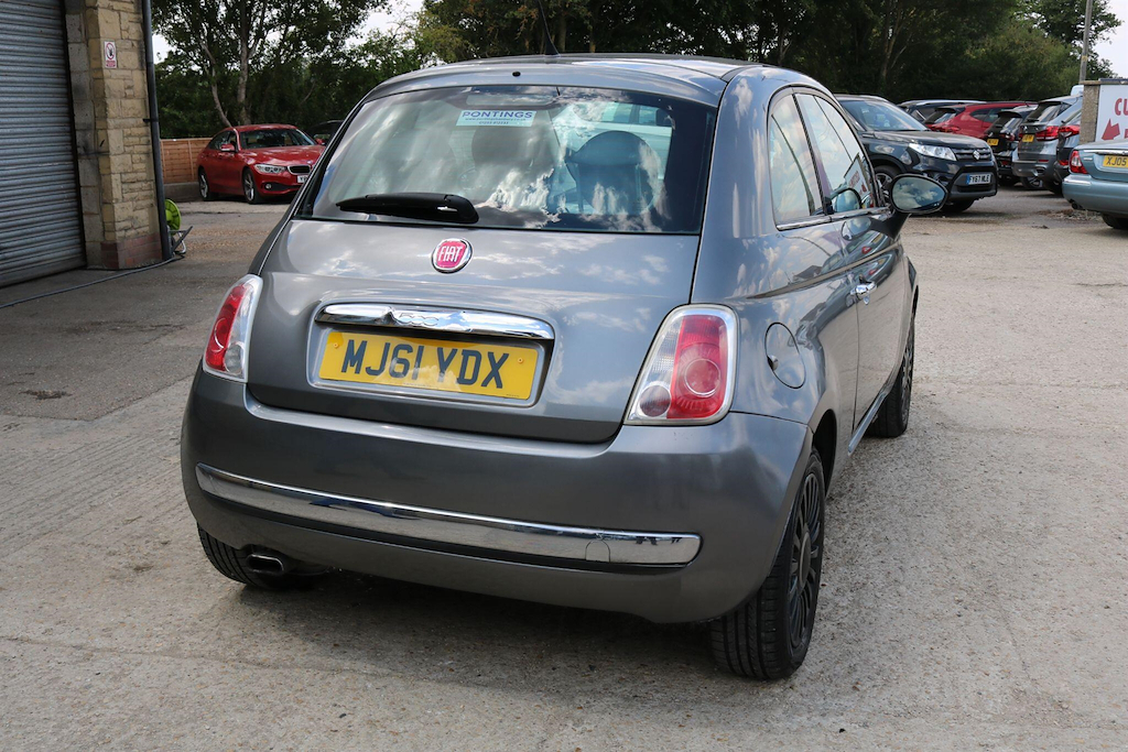 Fiat 500 Blue #7