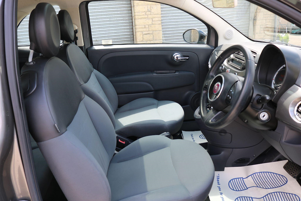 Fiat 500 Blue #16