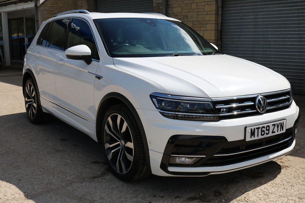 Volkswagen Tiguan 1.5 Tsi Evo R-line Tech Dsg Euro 6 Ss White