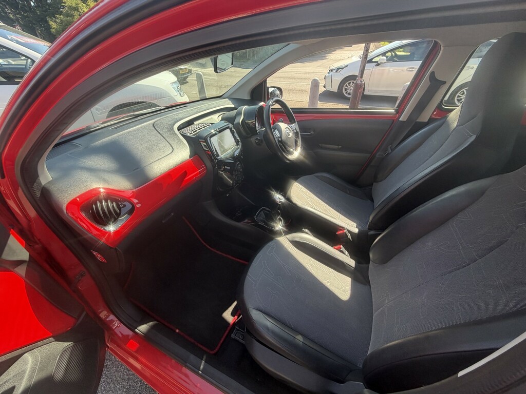 Toyota Aygo Hatchback 1.0 Vvt-i X-pression 2014 FE64UAN Red #6