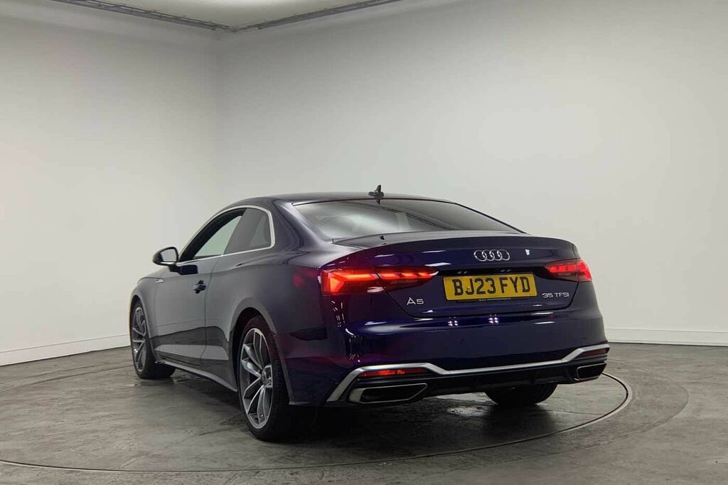 Audi A5 Coup- S Line 35 Tfsi 150 Ps S Tronic - 2023 BJ23FYD Blue #3