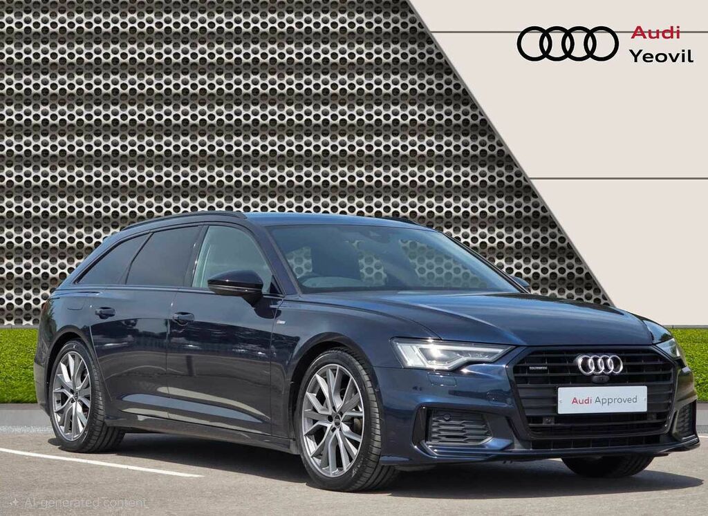 Audi A6 Avant Avant Black Edition 40 Tdi Quattro 204 Ps S Tronic Blue
