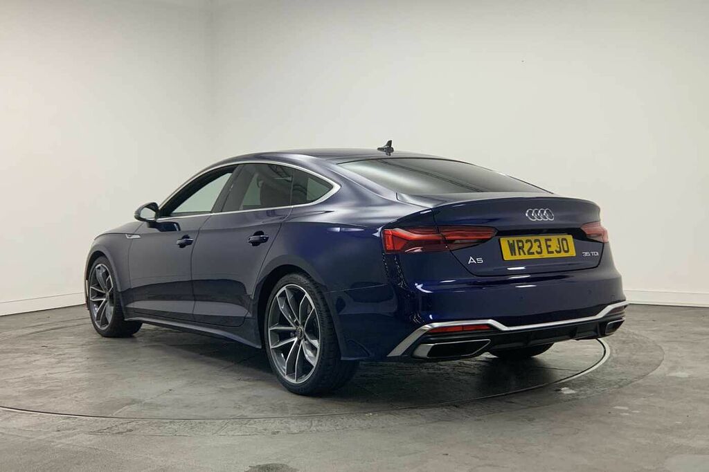 Audi A5 S Line 35 Tdi 163 Ps S Tronic Blue #3