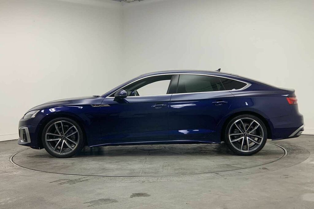 Audi A5 S Line 35 Tdi 163 Ps S Tronic Blue #4