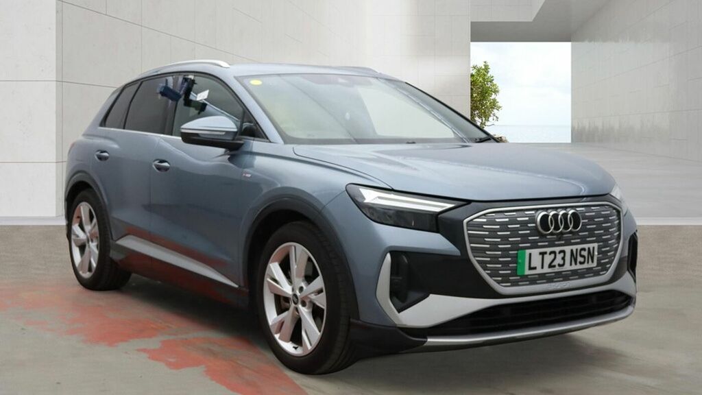 Audi Q4 E Tron Q4 S Line 40 E-tron 150,00 Kw Blue