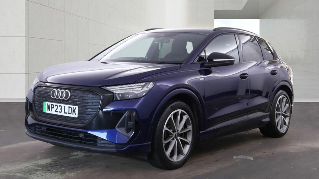 Audi Q4 E Tron Q4 Edition 1 40 E-tron 150,00 Kw Blue #2