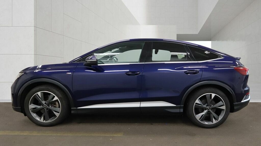 Audi Q4 E Tron Q4 Sportback S Line 40 E-tron 150,00 Kw - 2022 Blue #6