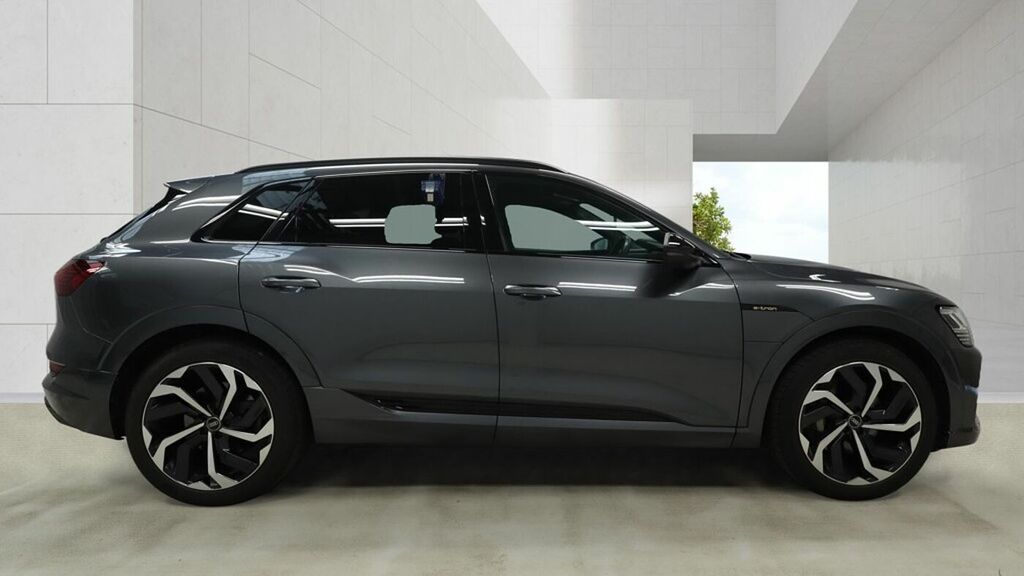 Audi E-tron Black Edition 55 Quattro 300,00 Kw Grey #5