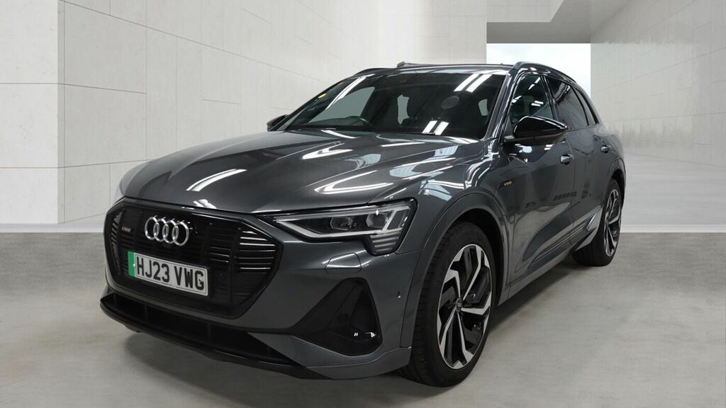 Audi E-tron Black Edition 55 Quattro 300,00 Kw Grey #2