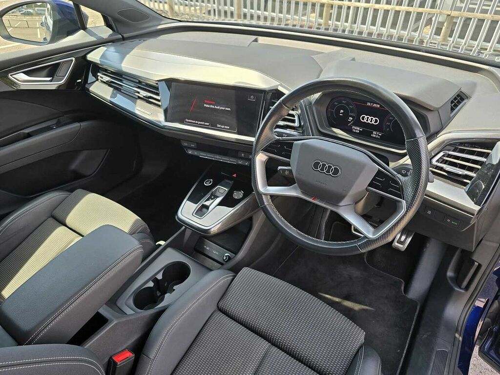 Audi Q4 E Tron Q4 Sportback S Line 40 E-tron 150,00 Kw - 2023 ND72VBA Blue #6