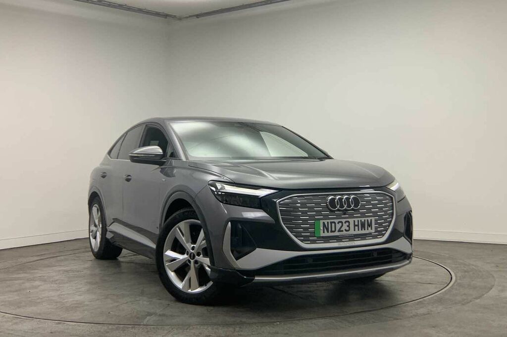 Audi Q4 E Tron Q4 Sportback S Line 40 E-tron 150,00 Kw Grey