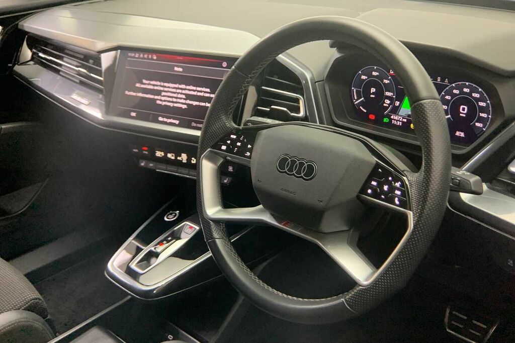 Audi Q4 E Tron Q4 Sportback S Line 40 E-tron 150,00 Kw - 2023 LP23JZX Black #6