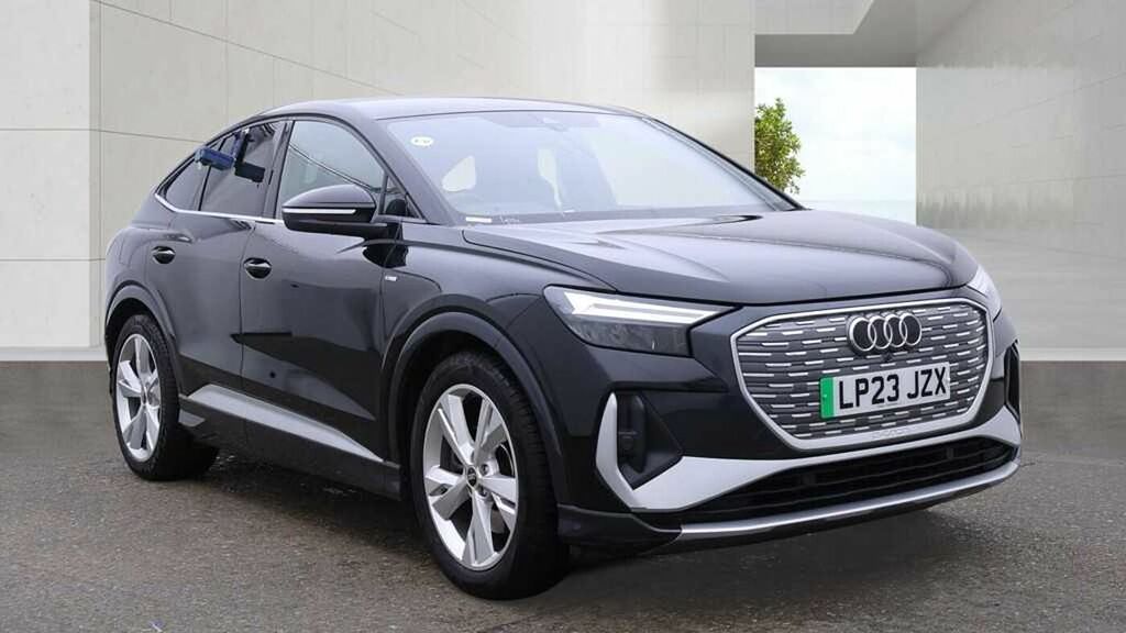 Audi Q4 E Tron Q4 Sportback S Line 40 E-tron 150,00 Kw - 2023 Black