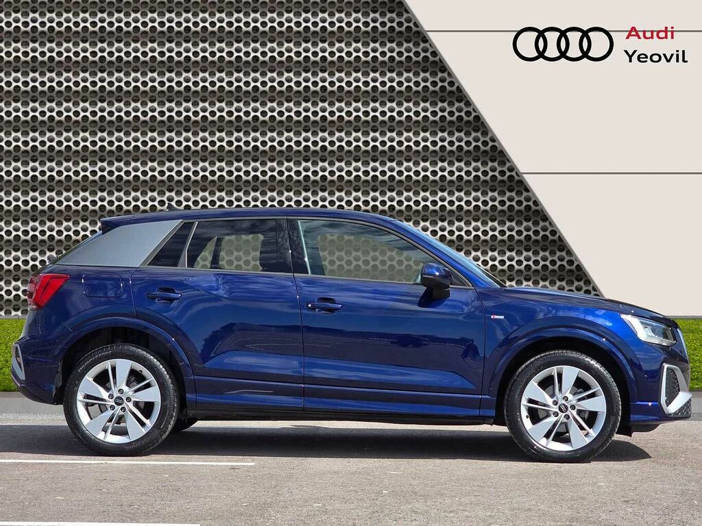 Audi Q2 S Line 35 Tfsi 150 Ps S Tronic - 2025 DC25VXO Blue #4