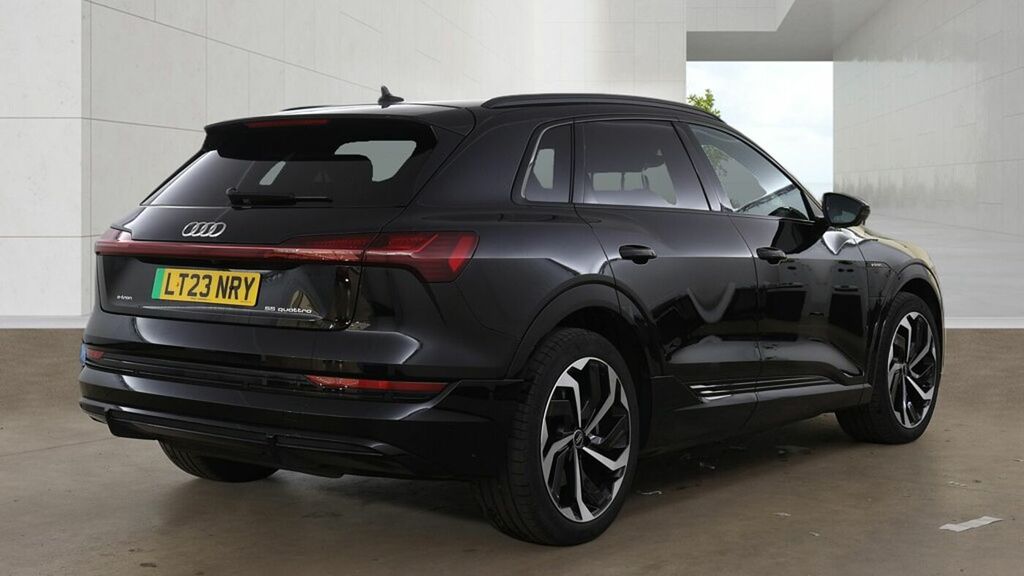 Audi E-tron Black Edition 55 Quattro 300,00 Kw - 2023 Black #4