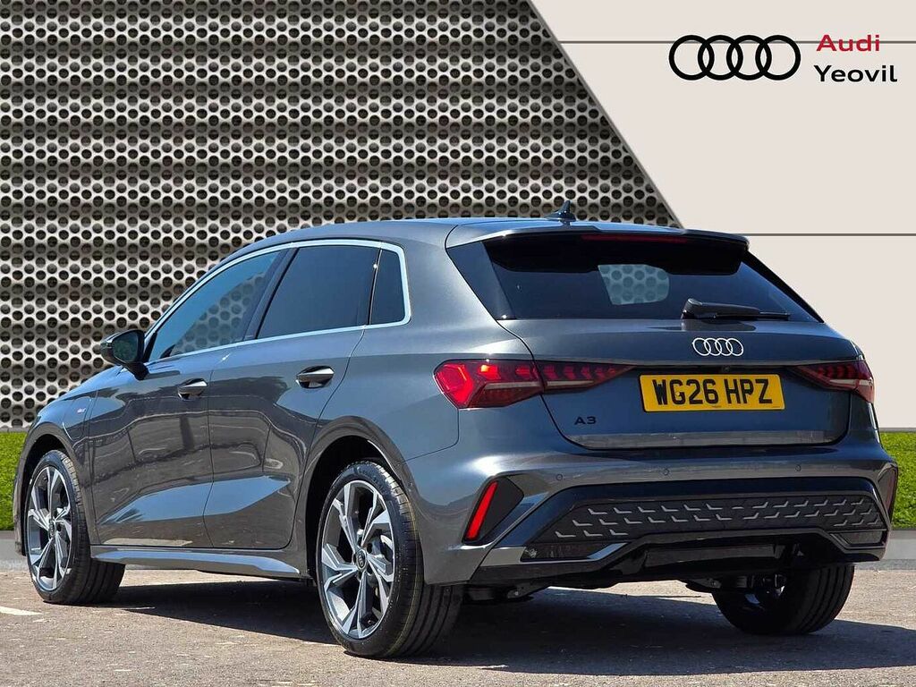 Audi A3 S Line Tfsi E 204 Ps S Tronic - 2026 WG26HPZ Grey #3