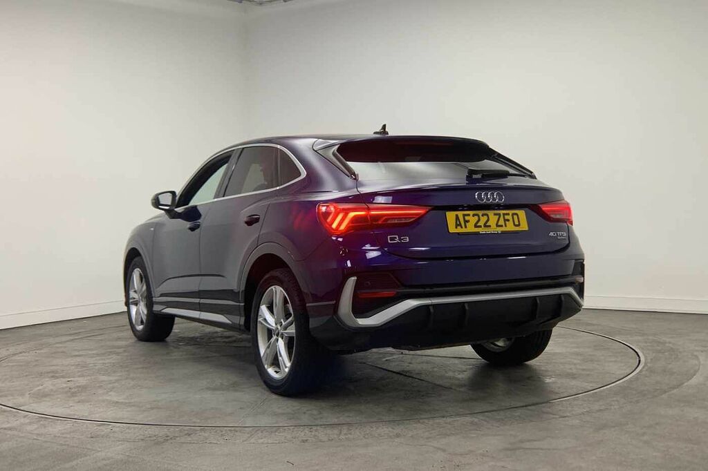 Audi Q3 S Line 40 Tfsi Quattro 190 Ps S Tronic Blue #3
