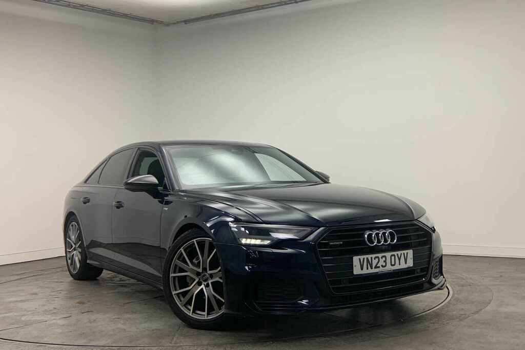 Audi A6 Saloon Black Edition 40 Tdi Quattro 204 Ps S Tronic - 202 Blue