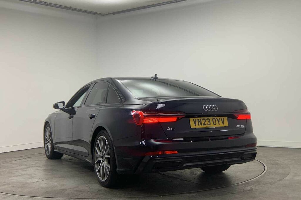Audi A6 Saloon Black Edition 40 Tdi Quattro 204 Ps S Tronic - 202 VN23OYV Blue #3