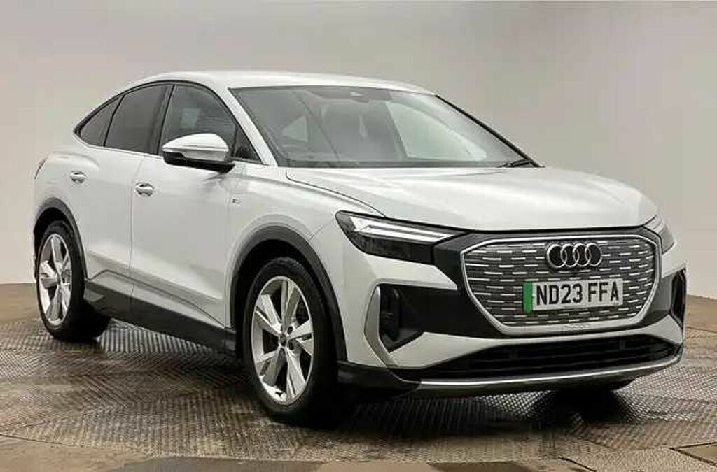 Audi Q4 E Tron Q4 Sportback S Line 40 E-tron 150,00 Kw White