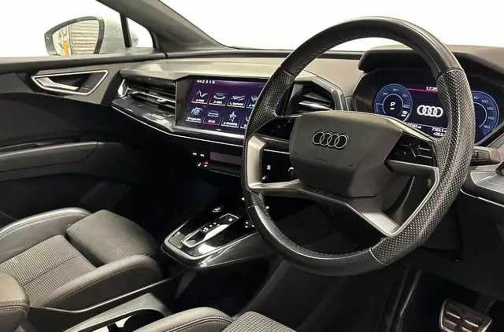 Audi Q4 E Tron Q4 Sportback S Line 40 E-tron 150,00 Kw White #6