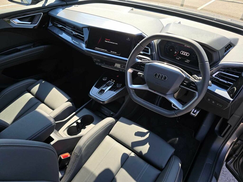 Audi Q4 E Tron Q4 Sportback Black Edition 40 E-tron 150,00 Kw Grey #6