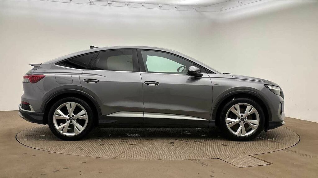 Audi Q4 E Tron Q4 Sportback S Line 40 E-tron 150,00 Kw Grey #4