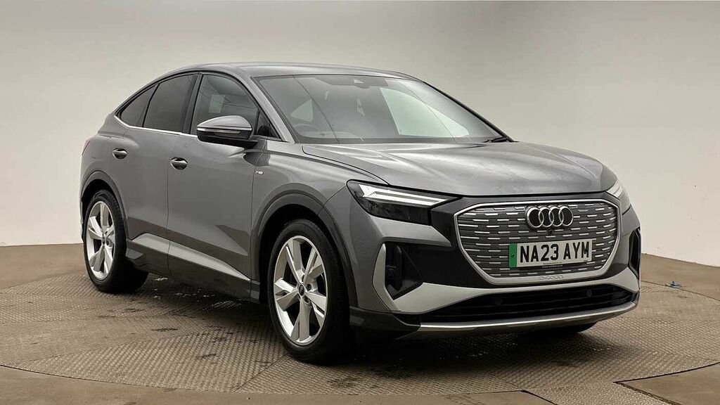 Audi Q4 E Tron Q4 Sportback S Line 40 E-tron 150,00 Kw Grey