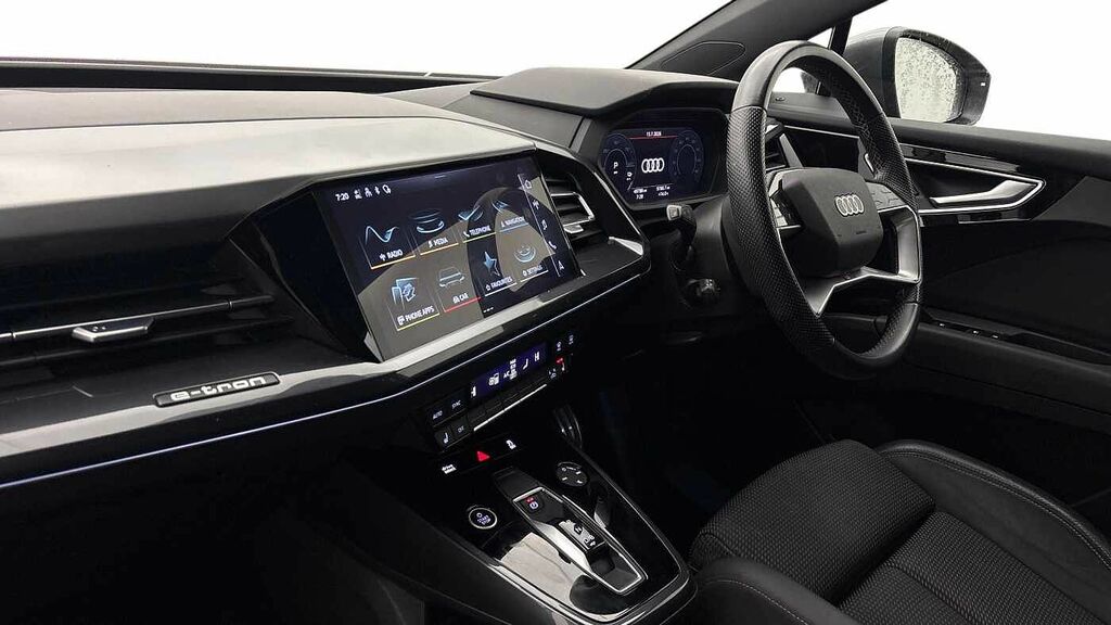 Audi Q4 E Tron Q4 Sportback S Line 40 E-tron 150,00 Kw Grey #2