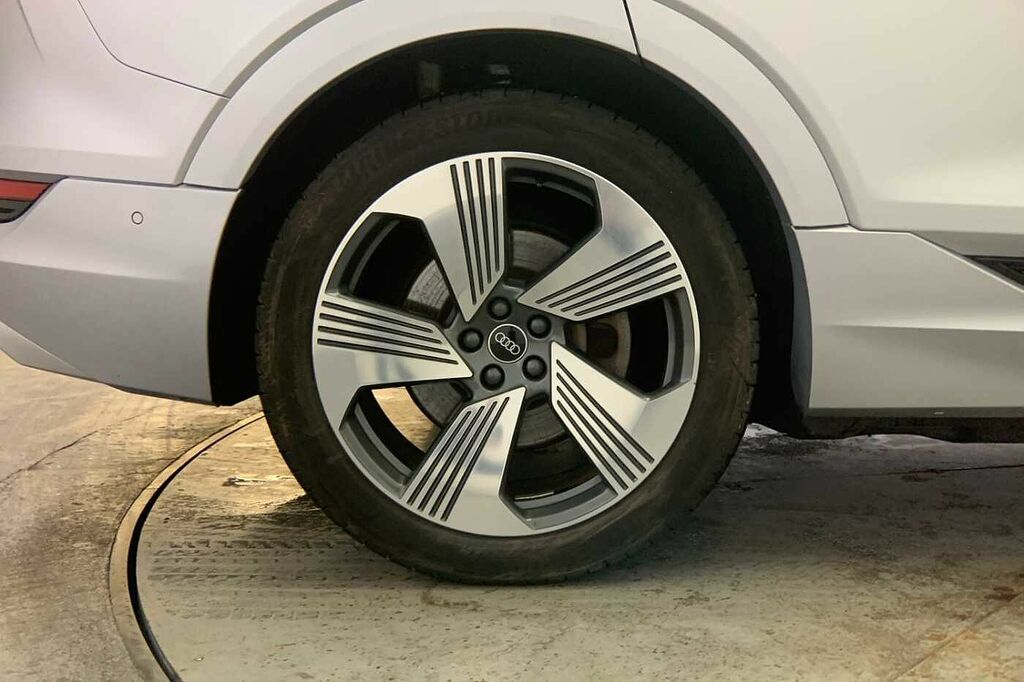 Audi E-tron Sportback S Line 55 Quattro 300,00 Kw Silver #5