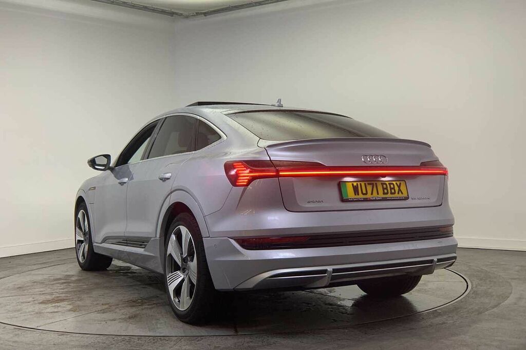 Audi E-tron Sportback S Line 55 Quattro 300,00 Kw Silver #3