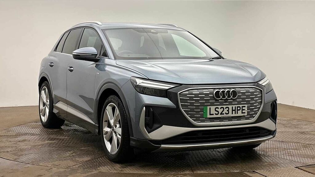 Audi Q4 E Tron Q4 S Line 40 E-tron 150,00 Kw Blue