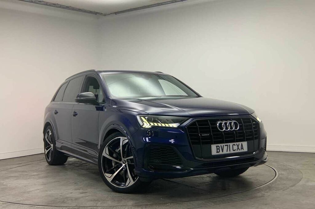 Audi Q7 Black Edition 55 Tfsi E Quattro 381 Ps Tiptronic Blue
