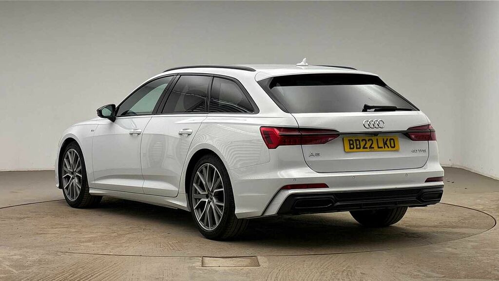 Audi A6 Avant Avant Black Edition 40 Tfsi 204 Ps S Tronic White #3