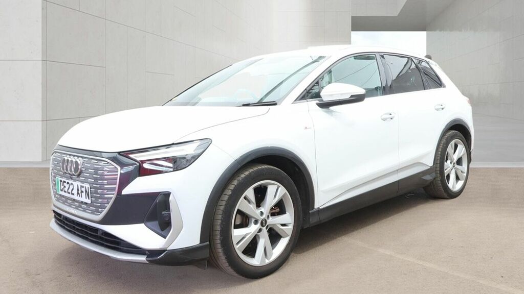 Audi Q4 E Tron Q4 S Line 35 E-tron 125,00 Kw White #3