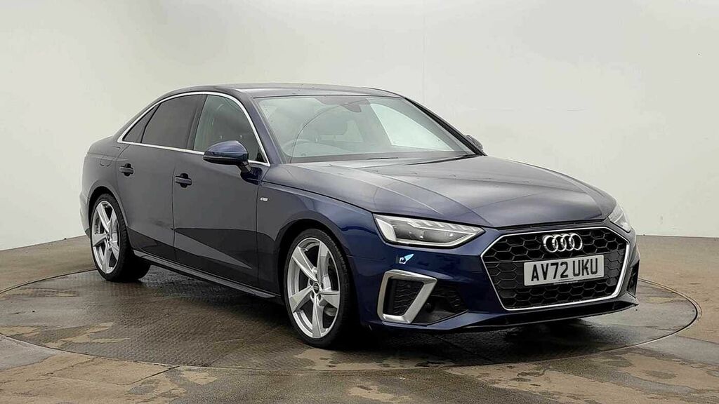 Audi A4 S Line 35 Tfsi 150 Ps S Tronic Blue