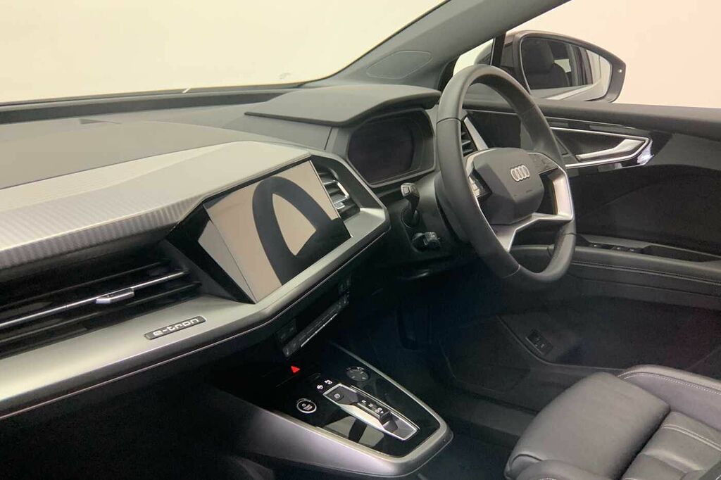 Audi Q4 E Tron 220Kw 50 Quattro 82Kwh Black Edition Silver #12