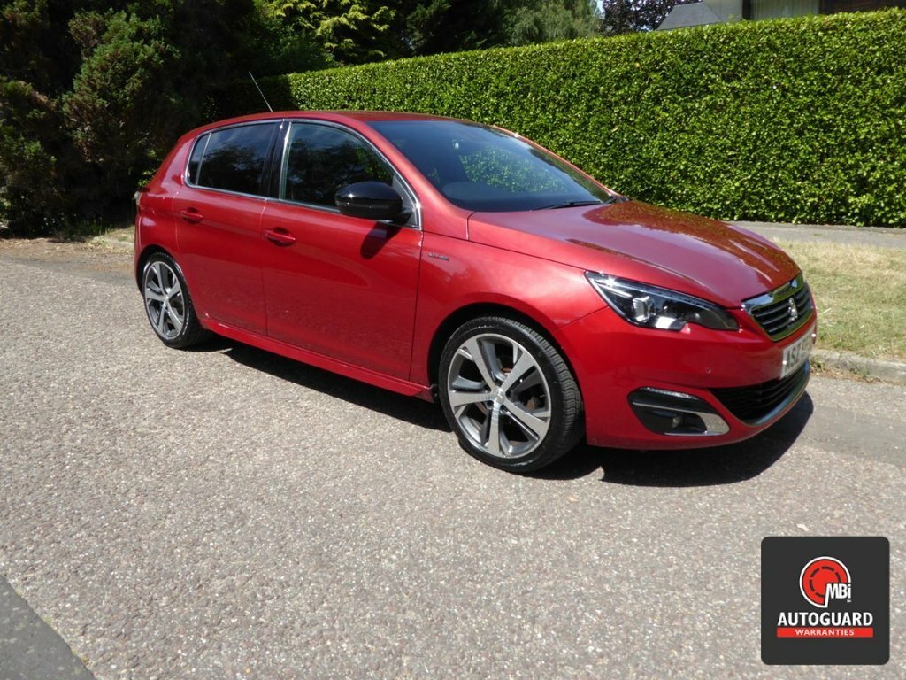 Peugeot 308 1.2L Gt Line Red