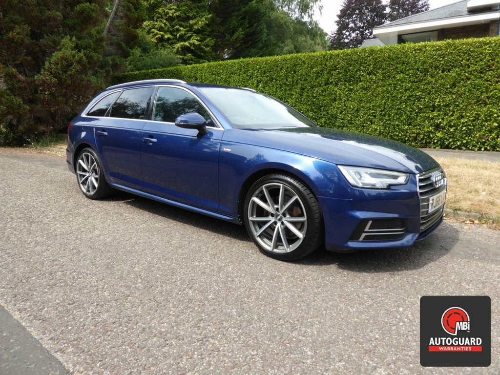 Audi A4 Avant 2L S Line Blue
