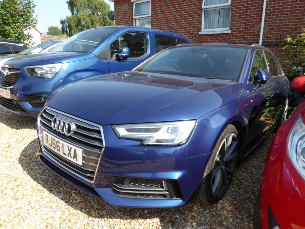 Audi A4 Avant 2L S Line Blue #2