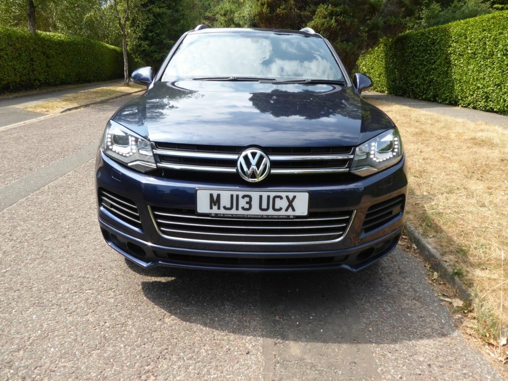 Volkswagen Touareg 3L R-line Blue #2