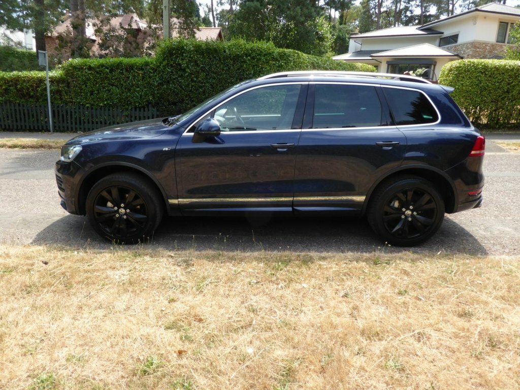 Volkswagen Touareg 3L R-line Blue #4