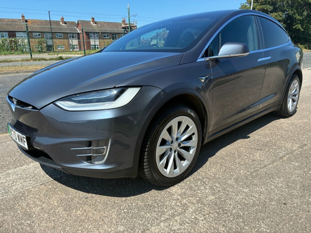 Tesla Model X Suv Grey