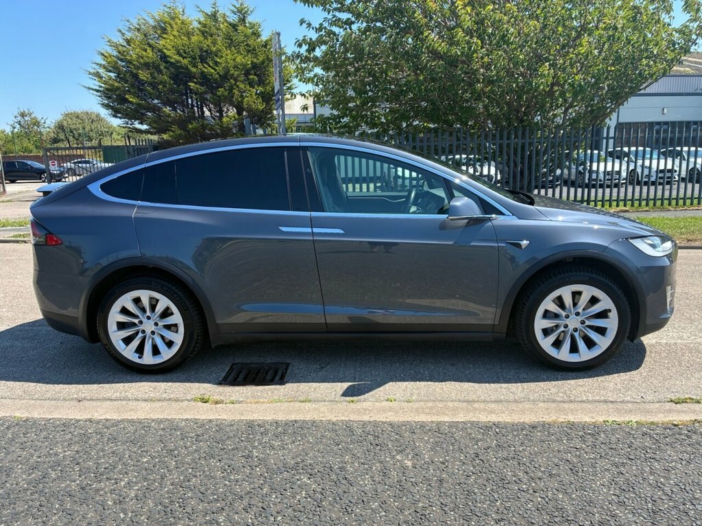 Tesla Model X Suv Grey #4